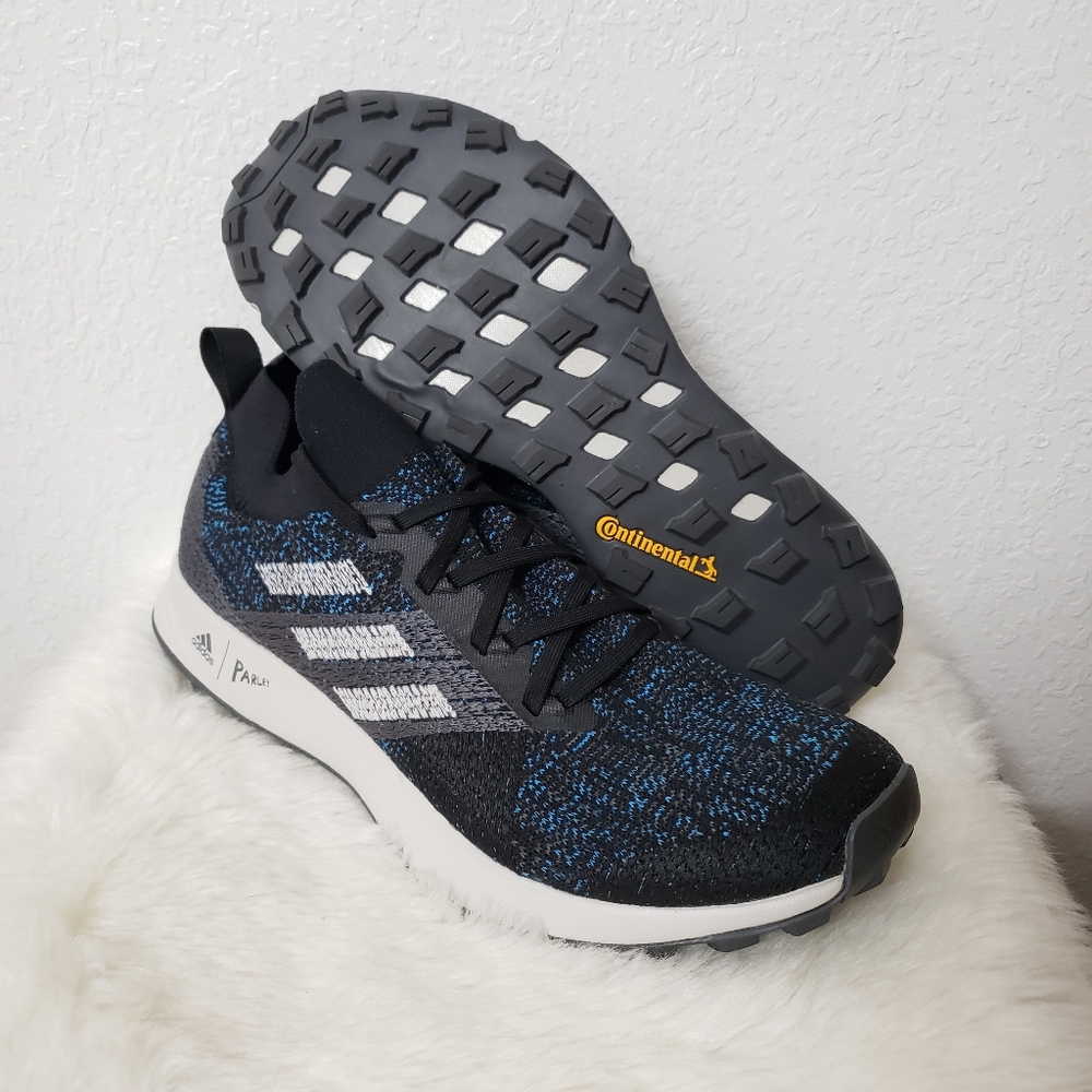 Adidas Women's Terrex Two Parley W Trail Hiking Shoes - Picture 2 of 12